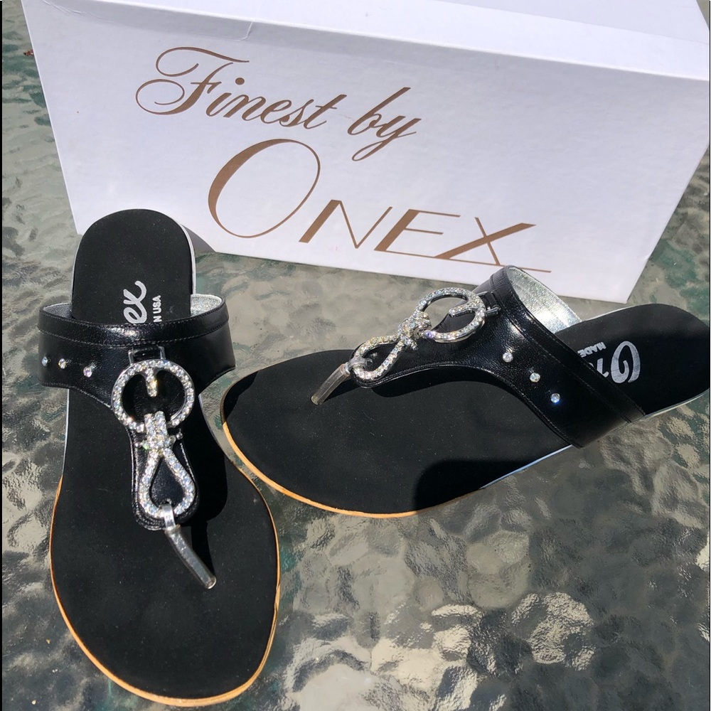 Onex luv size 7 m black/silver.